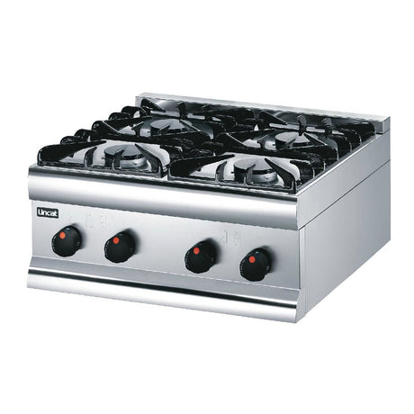 HT6/N/P - Lincat Silverlink 600 Gas Counter-top Boiling Top - 4 Burners - W 600 mm - 18.0 kW E421 JD Catering Equipment Solutions Ltd