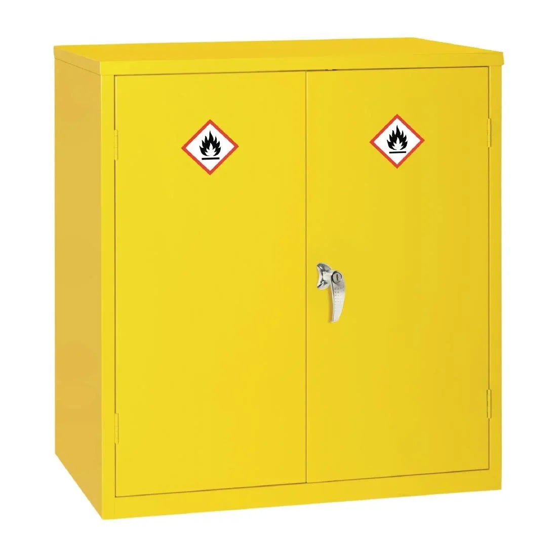 CD997 Hazardous Substance Cabinet Double Door Yellow - JD Catering Equipment Solutions Ltd