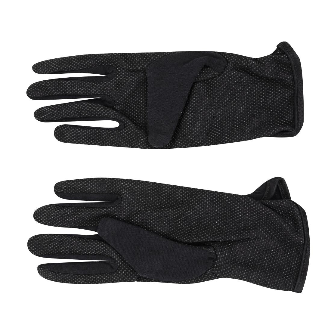 Heat Resistant Gloves Black L JD Catering Equipment Solutions Ltd