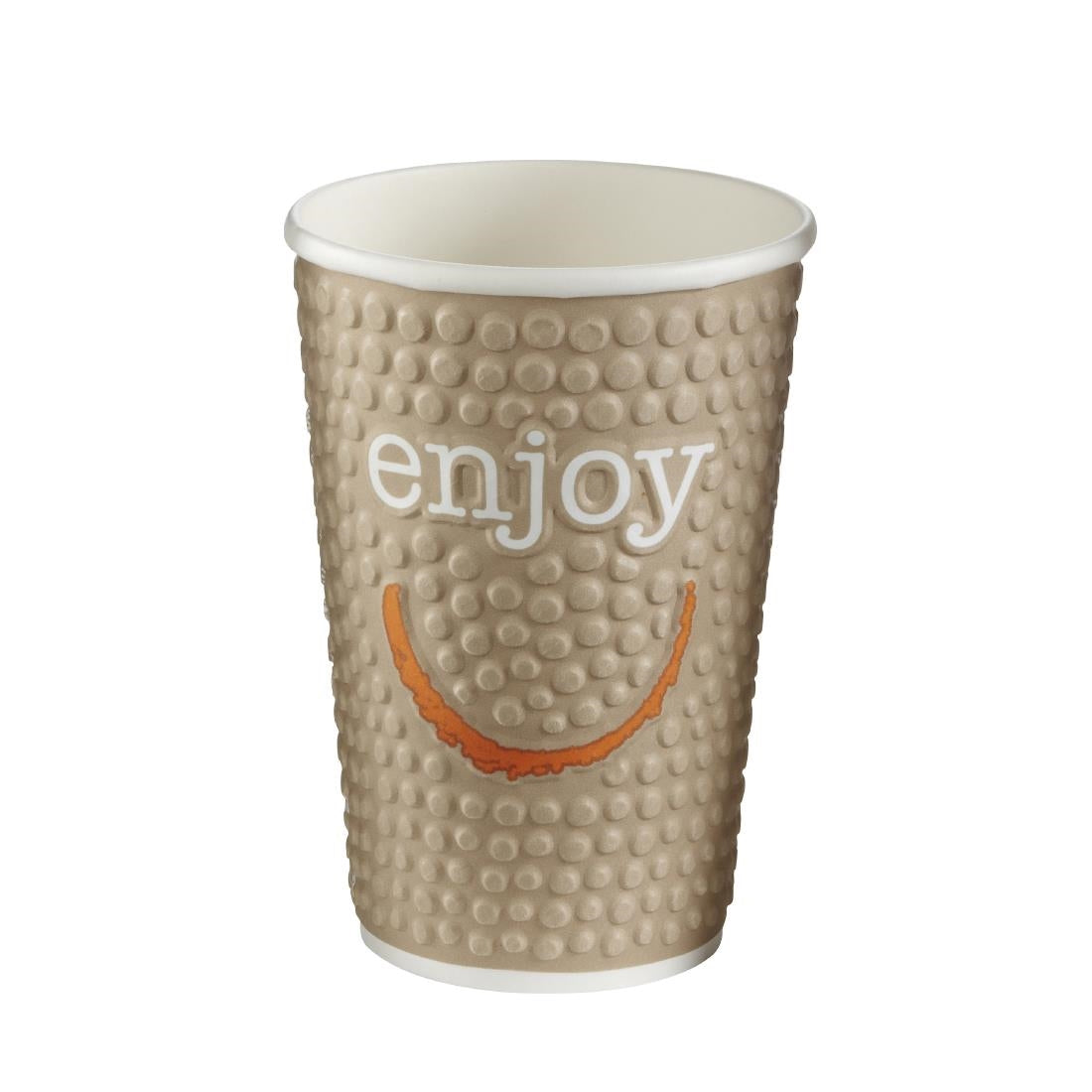 Huhtamaki Enjoy Double Wall Disposable Hot Cups 455ml / 16oz (Pack of 560) JD Catering Equipment Solutions Ltd