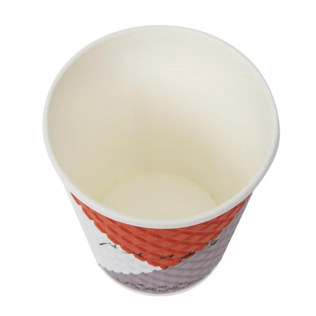 FB587 Huhtamaki Pause Disposable Coffee Cups Double Wall 225ml / 8oz (Pack of 925) - JD Catering Equipment Solutions Ltd