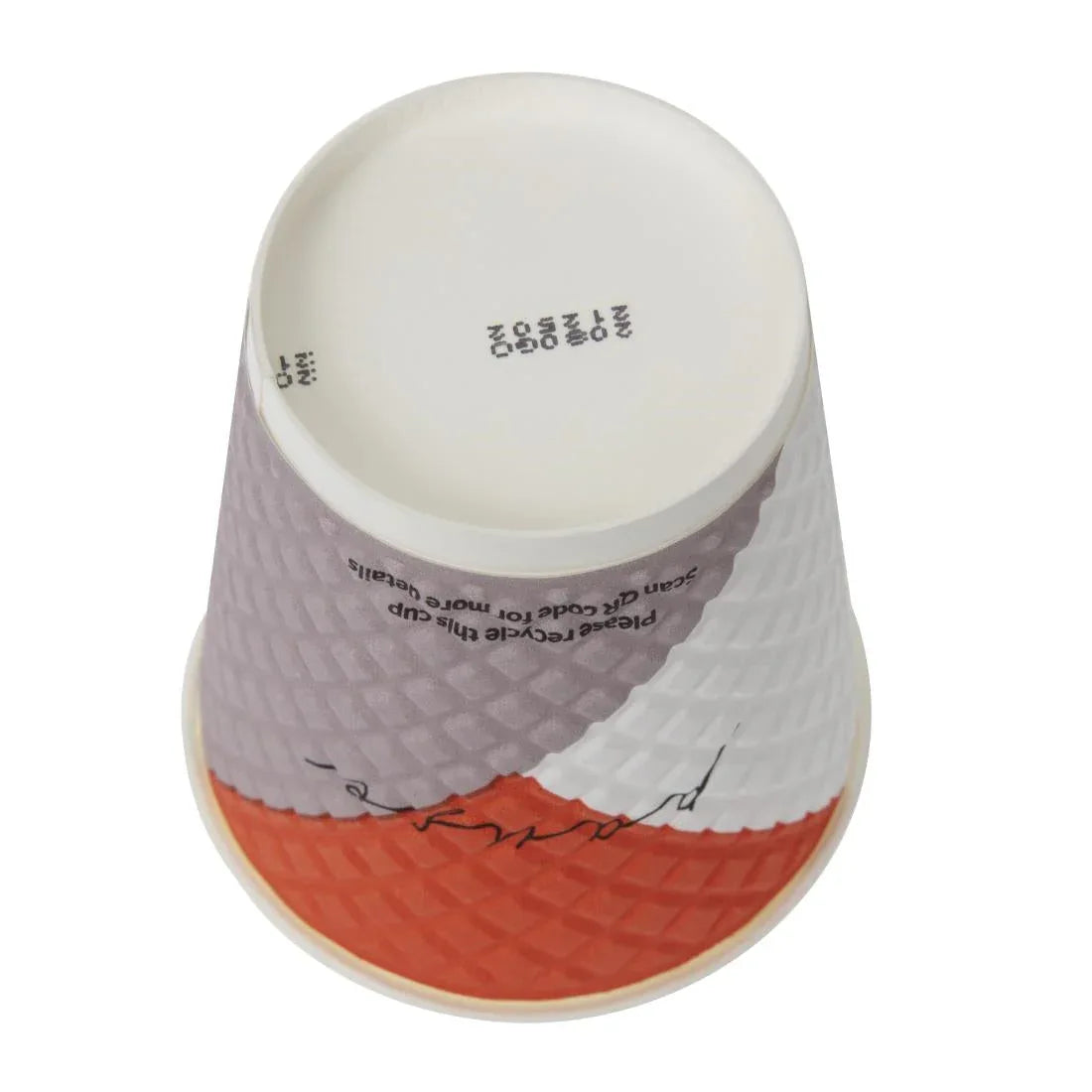 FB587 Huhtamaki Pause Disposable Coffee Cups Double Wall 225ml / 8oz (Pack of 925) - JD Catering Equipment Solutions Ltd