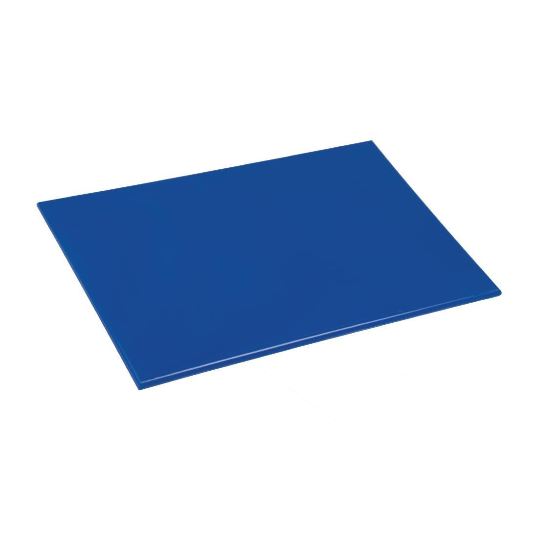 Hygiplas Anti bacterial Low Density Chopping Board Blue JD Catering Equipment Solutions Ltd