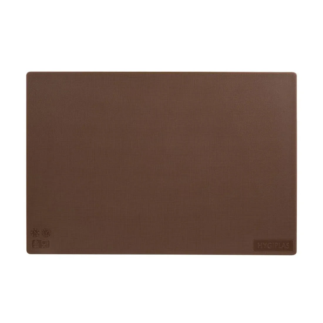 Hygiplas Anti-bacterial Low Density Chopping Board Brown JD Catering Equipment Solutions Ltd