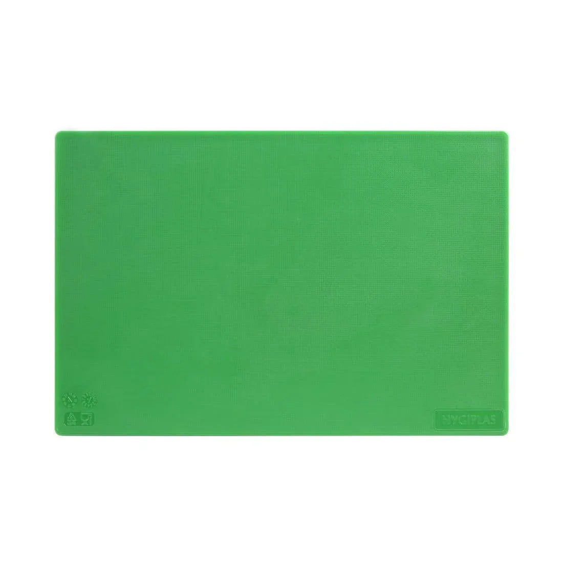 Hygiplas Anti-bacterial Low Density Chopping Board Green JD Catering Equipment Solutions Ltd