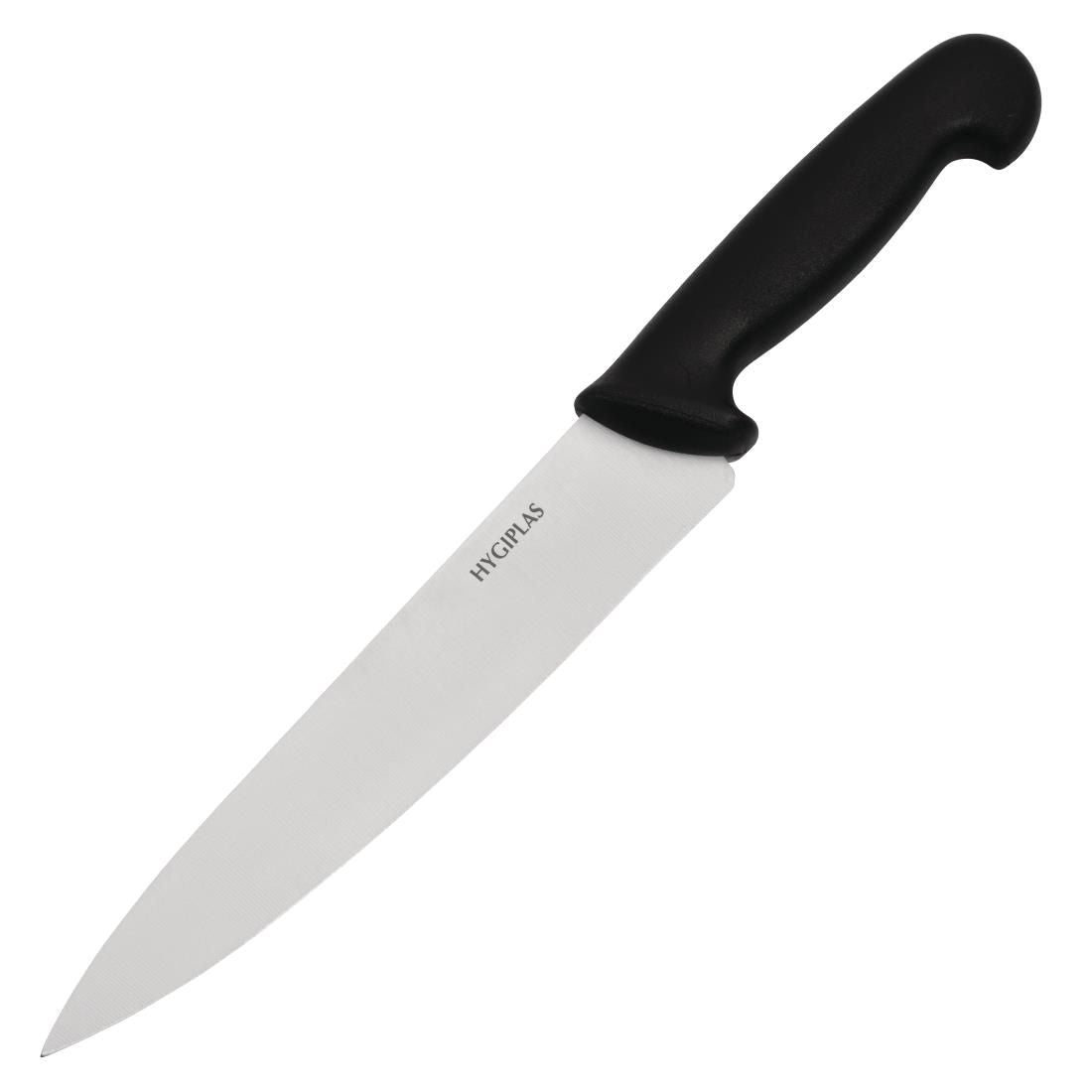 Hygiplas Chef Knife Black 21.5cm JD Catering Equipment Solutions Ltd