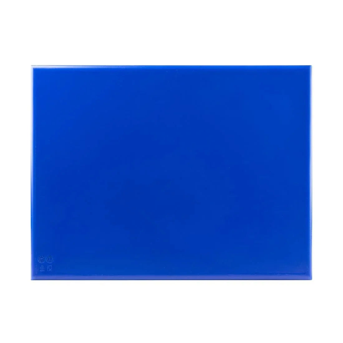 J042 Hygiplas Extra Thick High Density Blue Chopping Board Large - JD Catering Equipment Solutions Ltd
