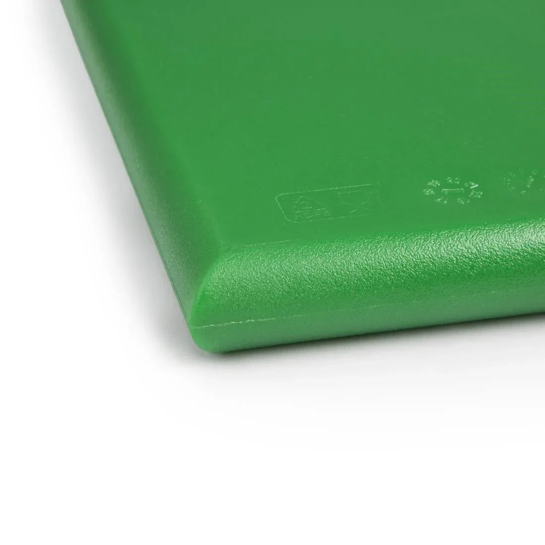 J037 Hygiplas Extra Thick High Density Green Chopping Board Standard - JD Catering Equipment Solutions Ltd