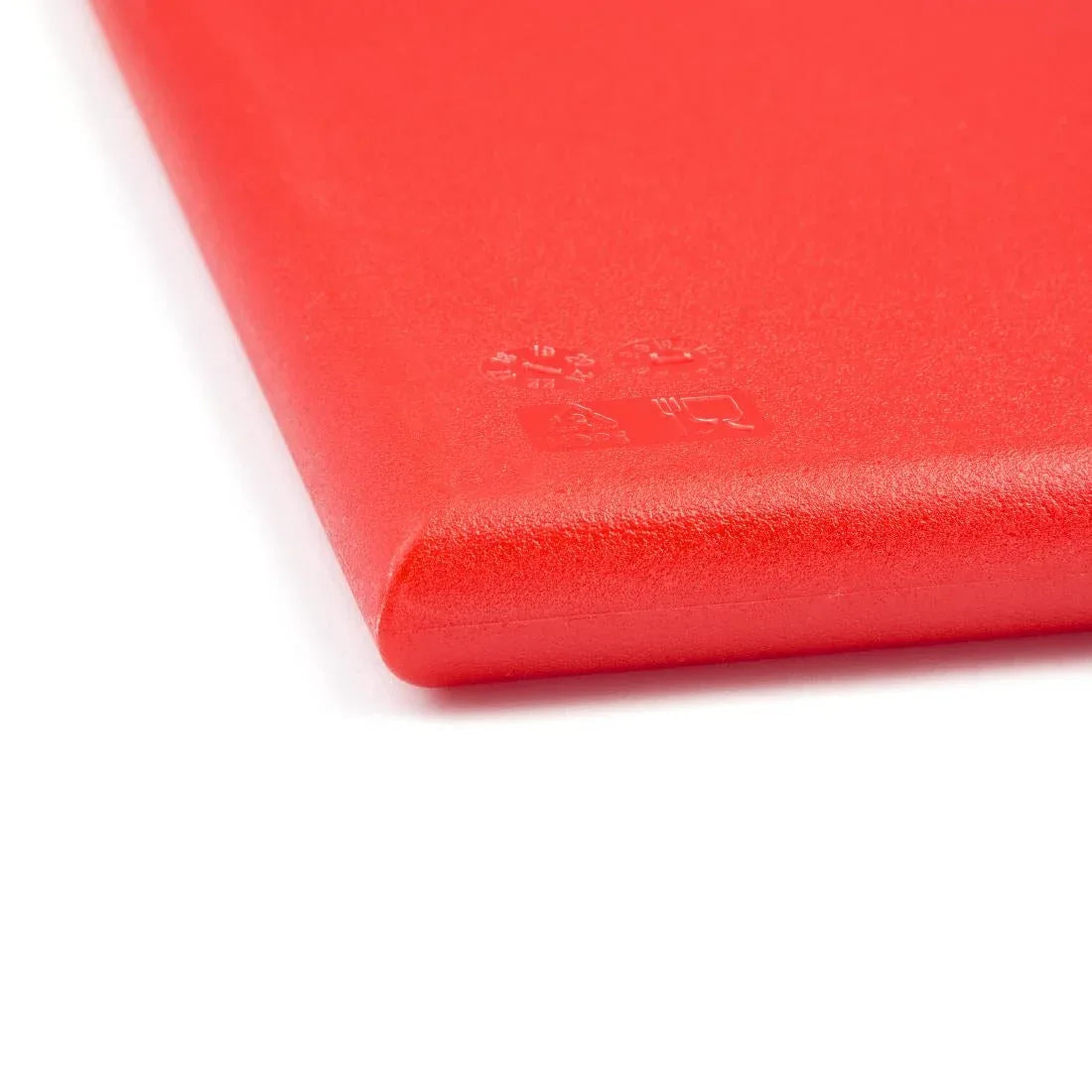 J047 Hygiplas Extra Thick High Density Red Chopping Board Large - JD Catering Equipment Solutions Ltd