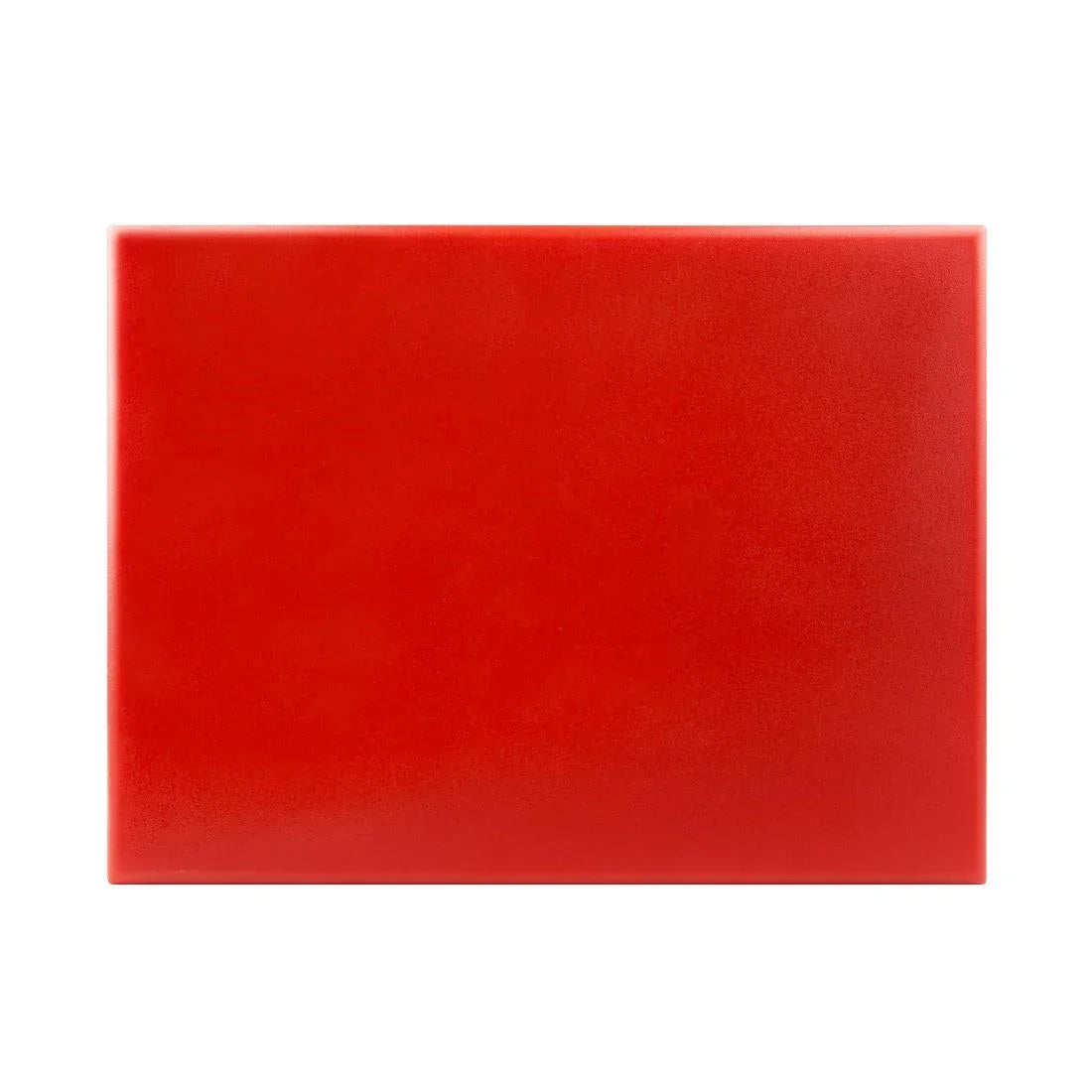 J047 Hygiplas Extra Thick High Density Red Chopping Board Large - JD Catering Equipment Solutions Ltd