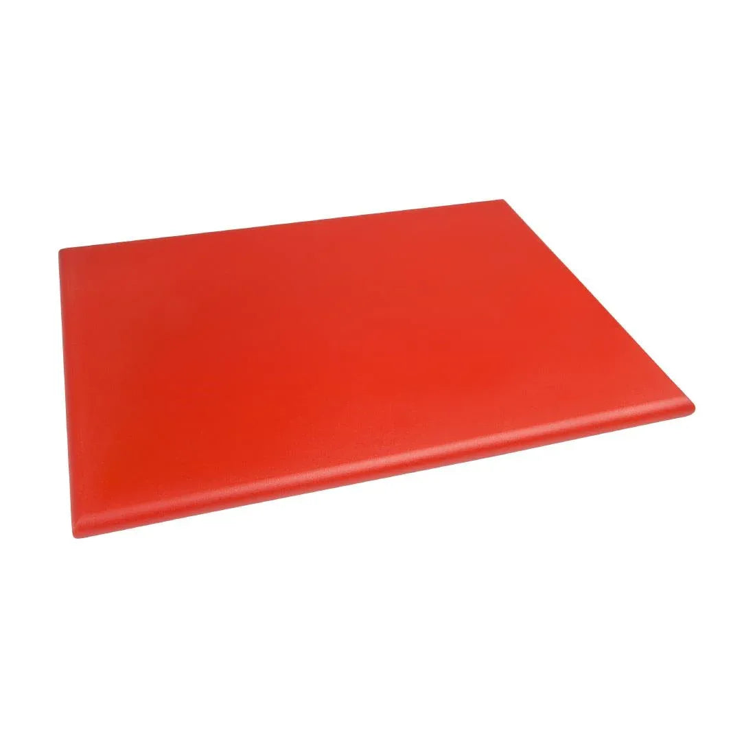 J047 Hygiplas Extra Thick High Density Red Chopping Board Large - JD Catering Equipment Solutions Ltd