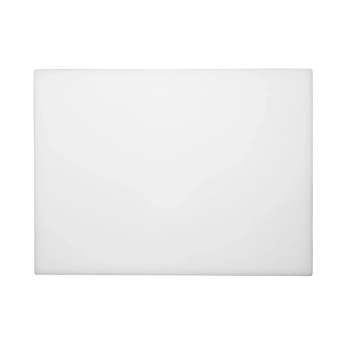 Hygiplas Extra Thick Low Density White Chopping Board Large JD Catering Equipment Solutions Ltd