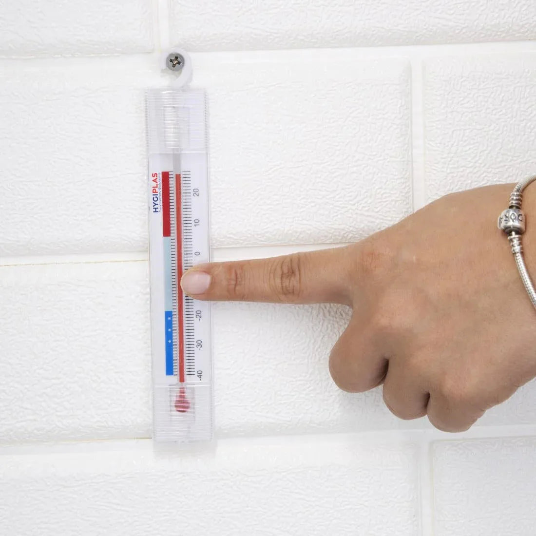 J211 Hygiplas Hanging Freezer Thermometer - JD Catering Equipment Solutions Ltd