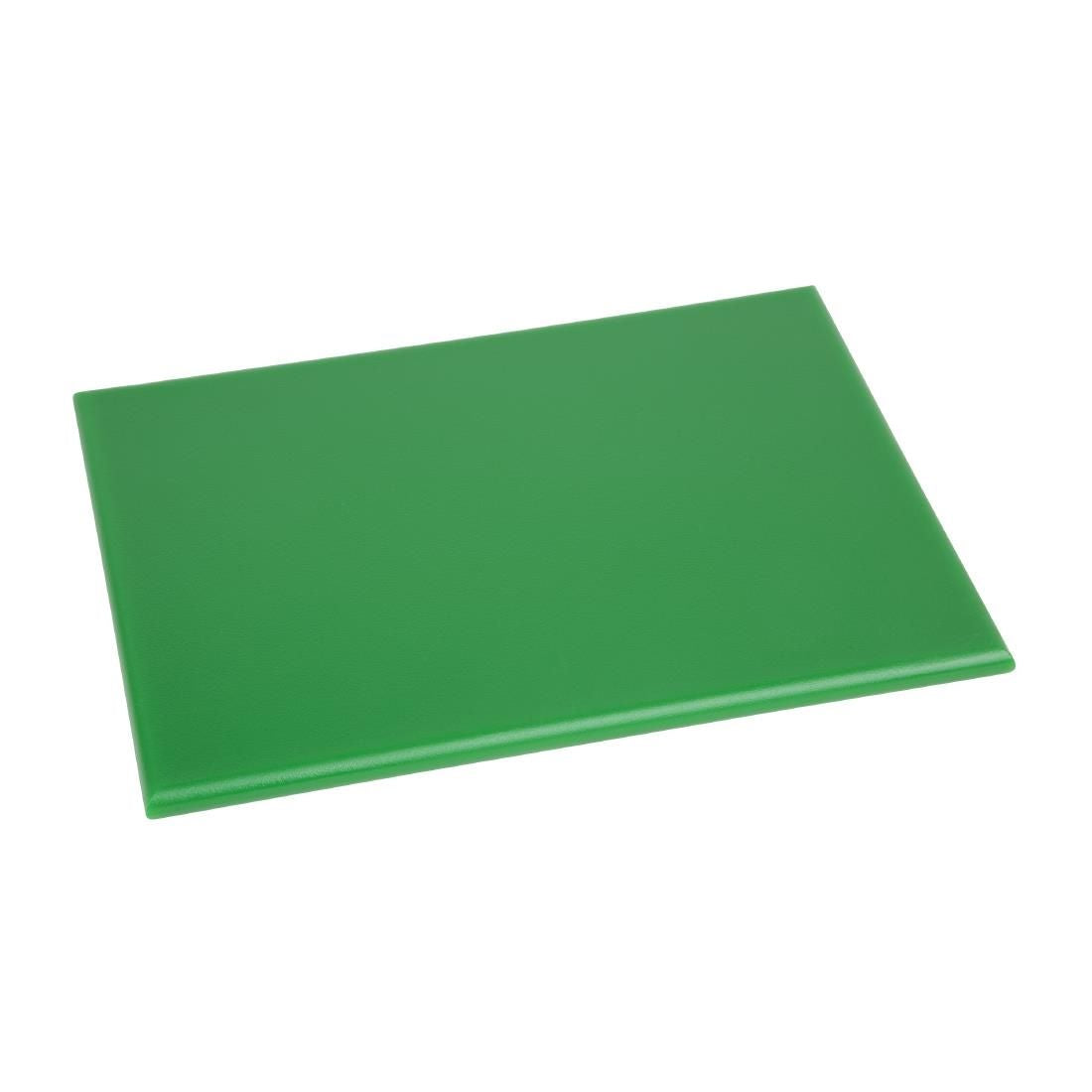 Hygiplas High Density Green Chopping Board Small JD Catering Equipment Solutions Ltd