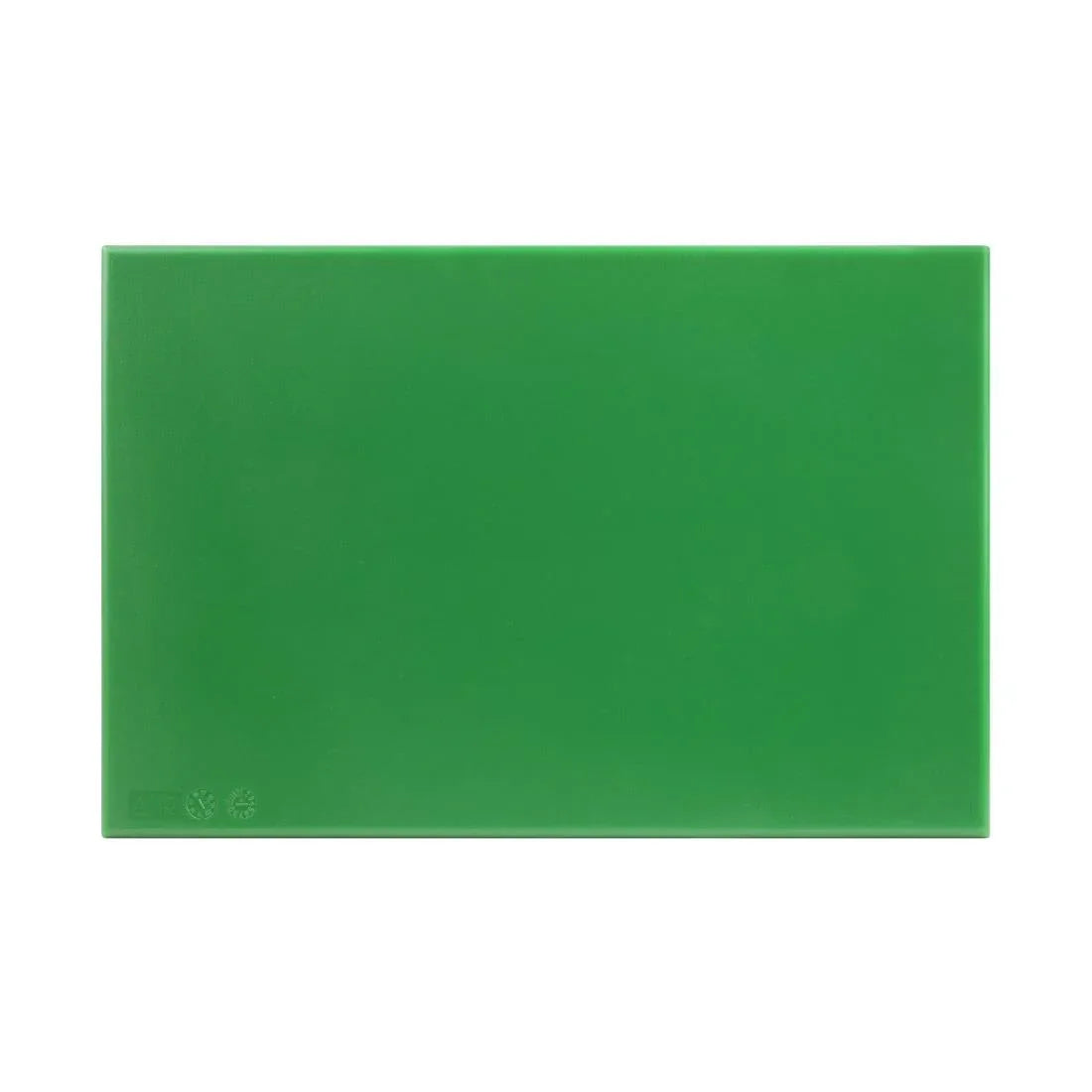 J012 Hygiplas High Density Green Chopping Board Standard - JD Catering Equipment Solutions Ltd