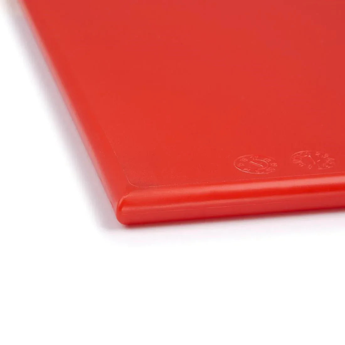 J010 Hygiplas High Density Red Chopping Board Standard - JD Catering Equipment Solutions Ltd