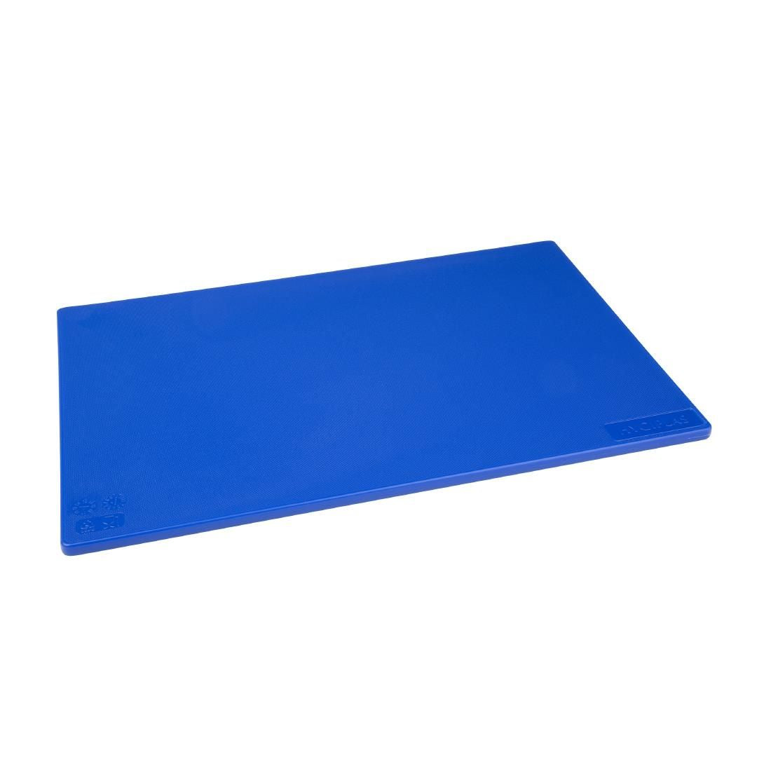 Hygiplas Low Density Blue Chopping Board Standard JD Catering Equipment Solutions Ltd