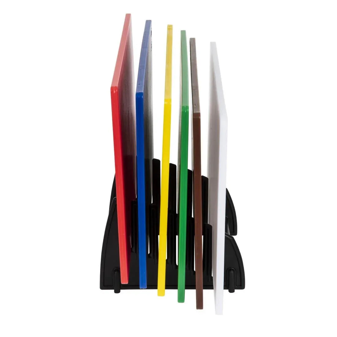 J258 Hygiplas Low Density Chopping Board Set with Rack - JD Catering Equipment Solutions Ltd
