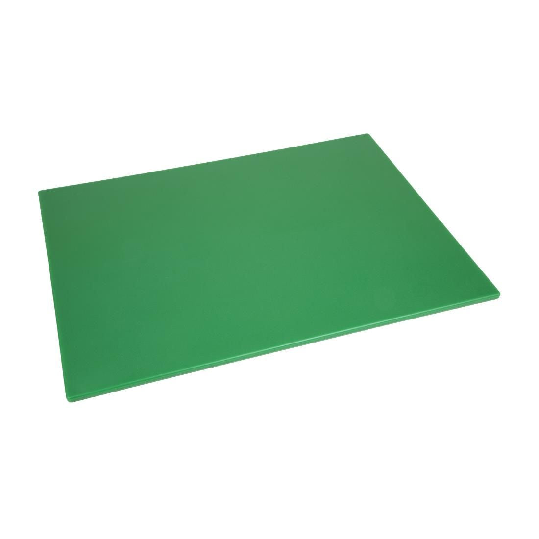 Hygiplas Low Density Green Chopping Board Large JD Catering Equipment Solutions Ltd