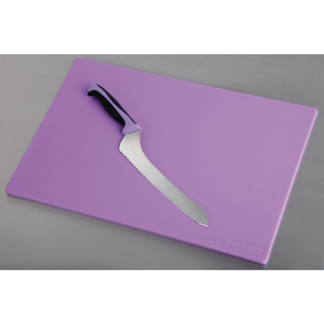 Hygiplas Low Density Purple Chopping Board JD Catering Equipment Solutions Ltd