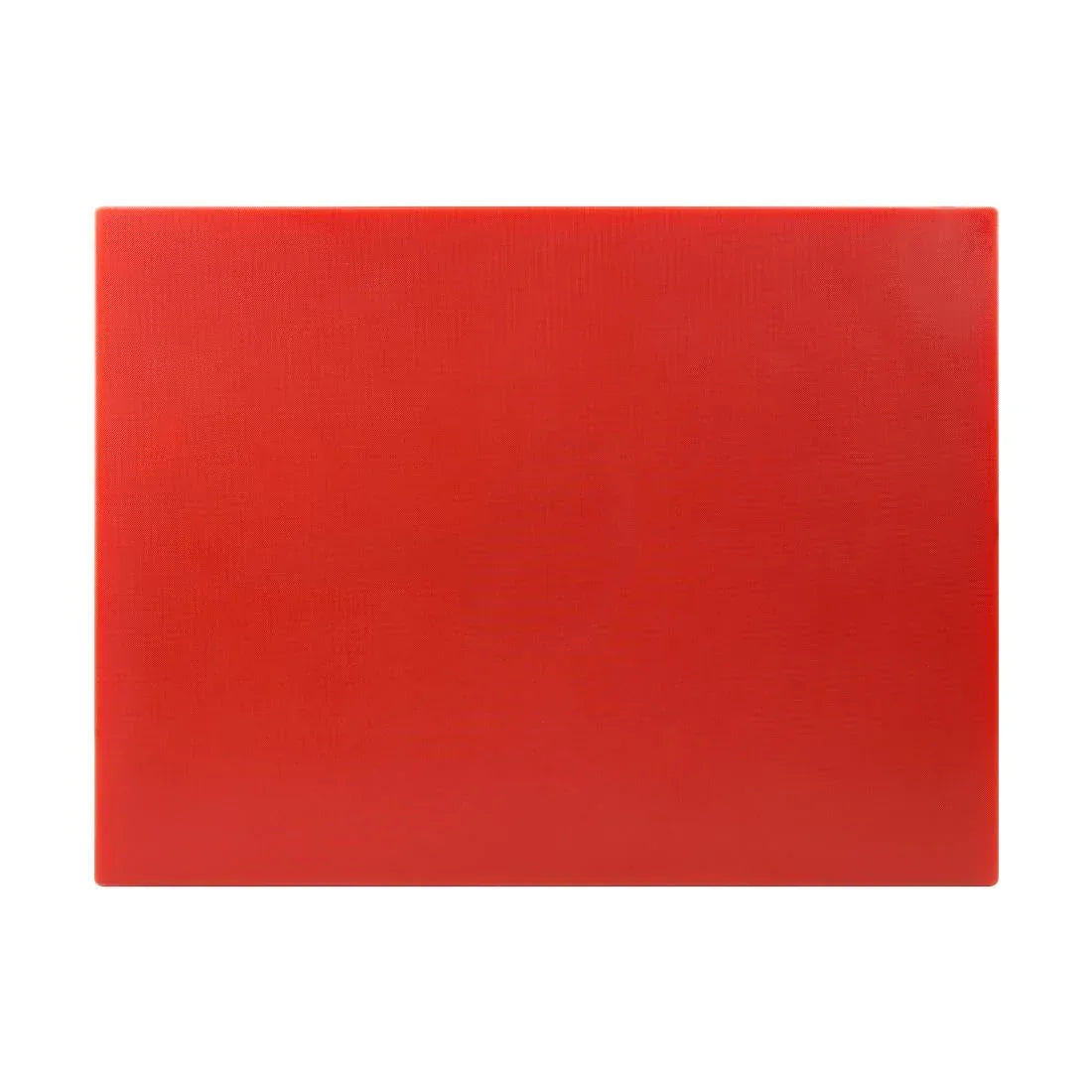 Hygiplas Low Density Red Chopping Board Large JD Catering Equipment Solutions Ltd
