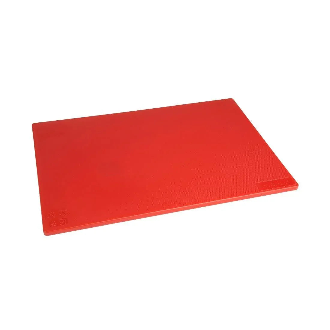 J255 Hygiplas Low Density Red Chopping Board Standard - JD Catering Equipment Solutions Ltd