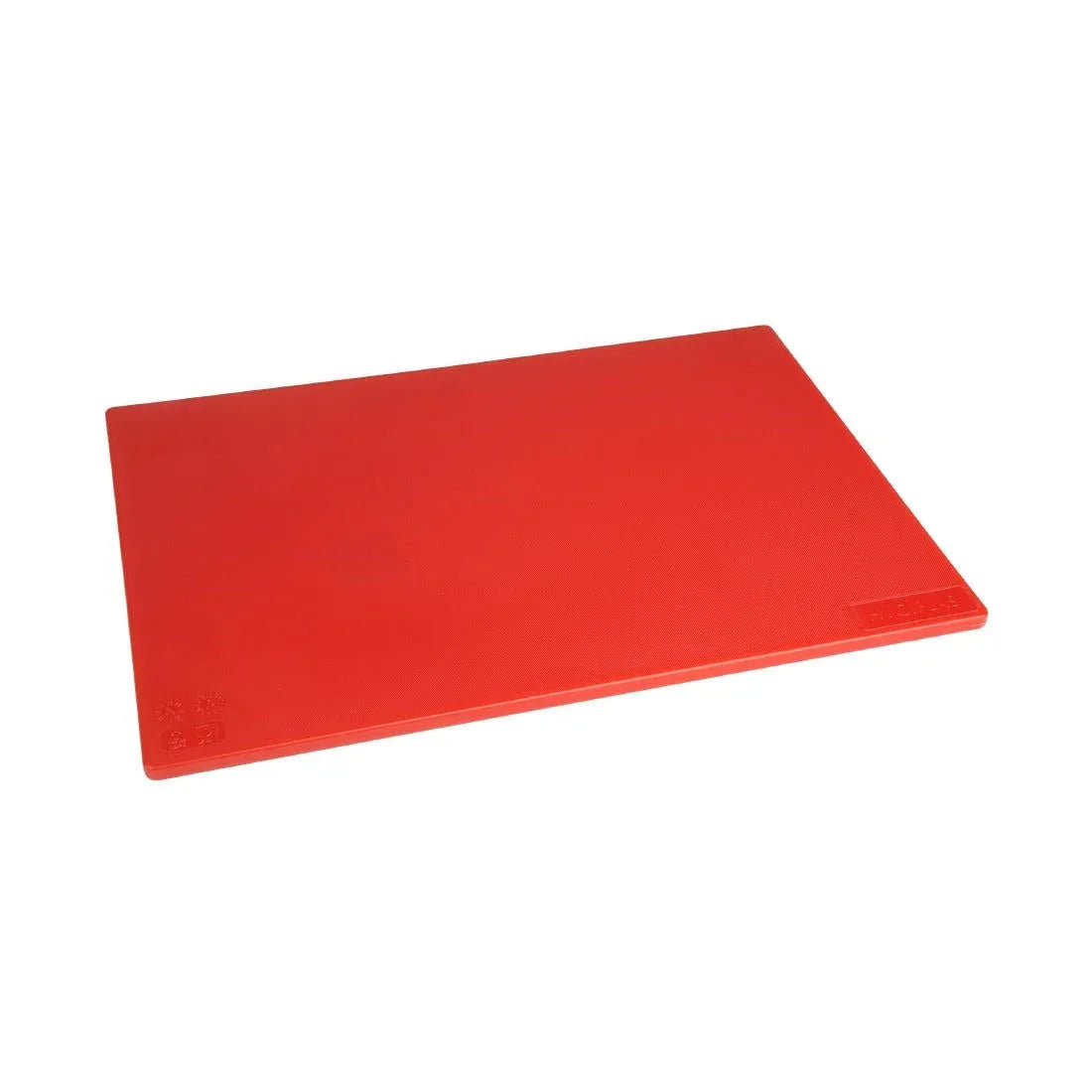 J255 Hygiplas Low Density Red Chopping Board Standard - JD Catering Equipment Solutions Ltd