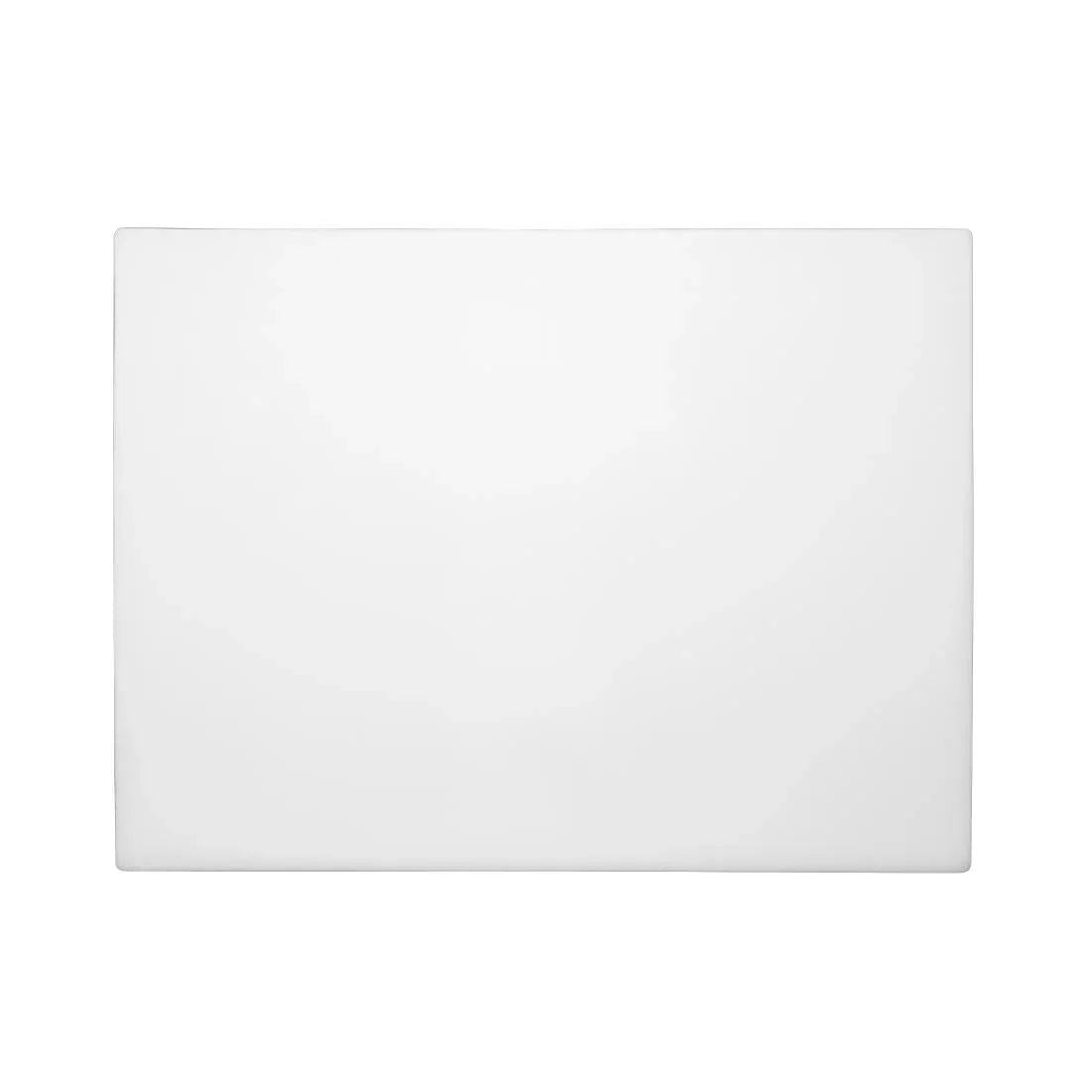 Hygiplas Low Density White Chopping Board Large JD Catering Equipment Solutions Ltd