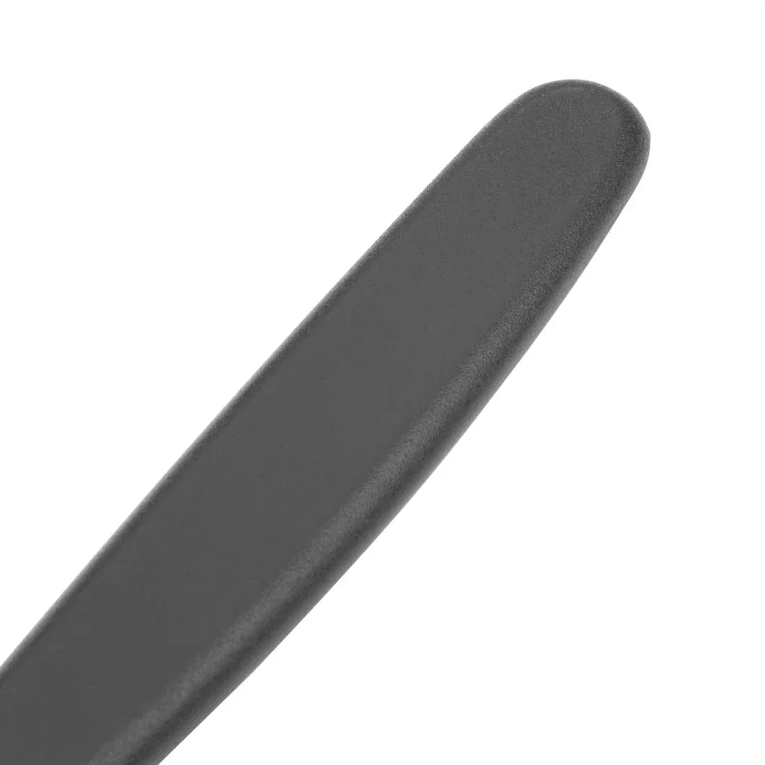 C268 Hygiplas Straight Blade Paring Knife Black 7.5cm - JD Catering Equipment Solutions Ltd