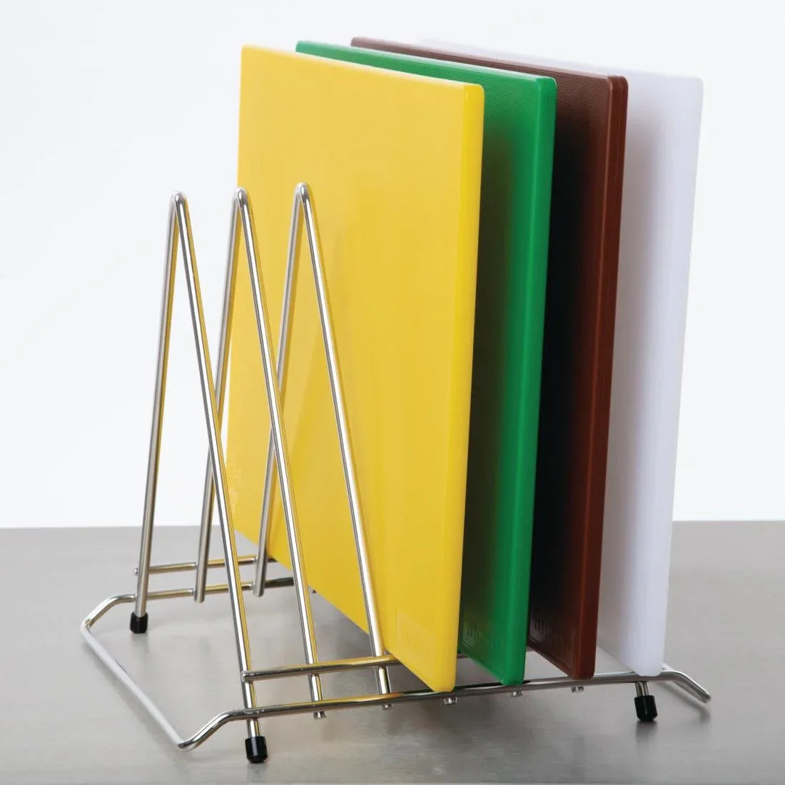J027 Hygiplas Triangle Chopping Board Rack - JD Catering Equipment Solutions Ltd