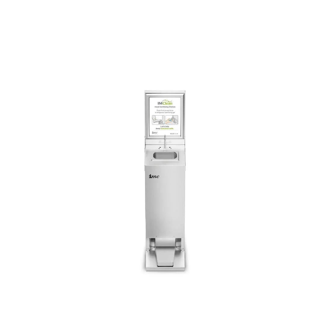 DF567 IMC Junior Reduced Height Mobile Hand Sanitising Station - JD Catering Equipment Solutions Ltd