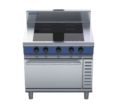 Blue Seal Evolution Series IN54F - 900mm Induction Range Convection Oven 4x5kW Zones