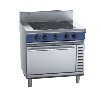 Blue Seal Evolution Series IN54F - 900mm Induction Range Convection Oven 4x5kW Zones