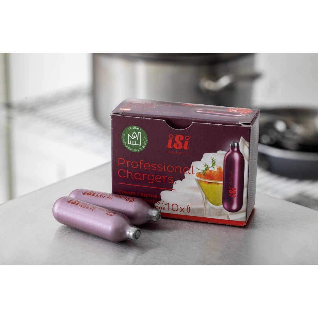 ISI Cream Whipper Bulbs (Pack of 10) JD Catering Equipment Solutions Ltd