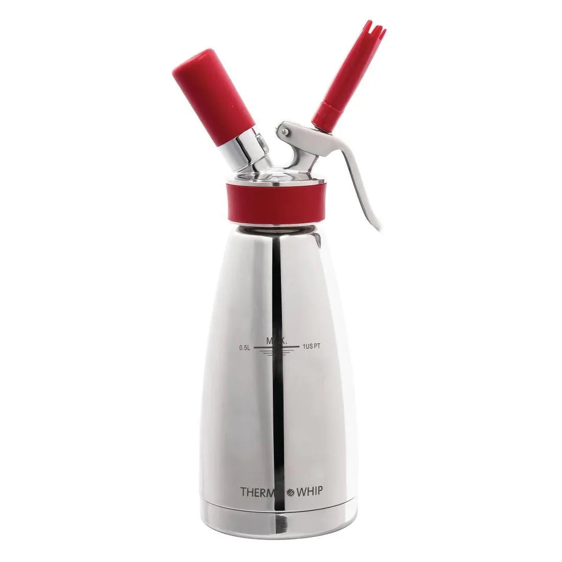 CB503 ISI Thermo Whipped Cream Dispenser 500ml - JD Catering Equipment Solutions Ltd