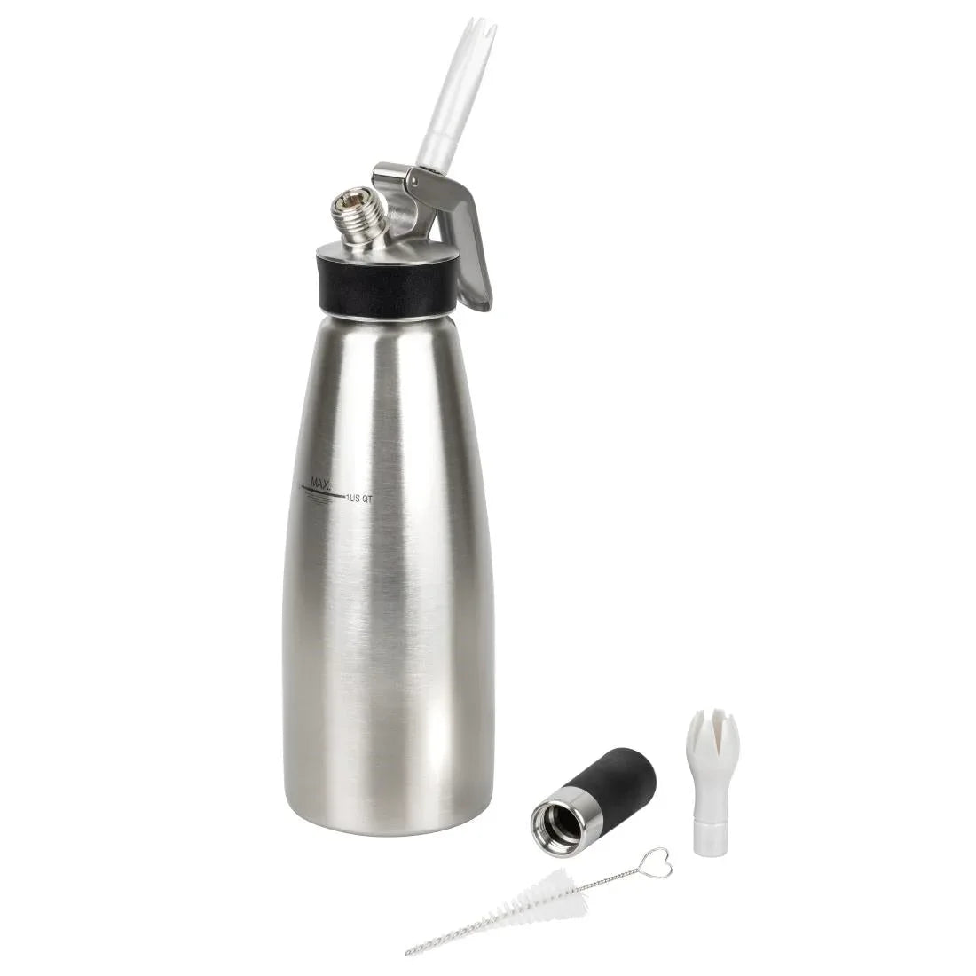 CB502 ISI Whipped Cream Dispenser 1Ltr - JD Catering Equipment Solutions Ltd