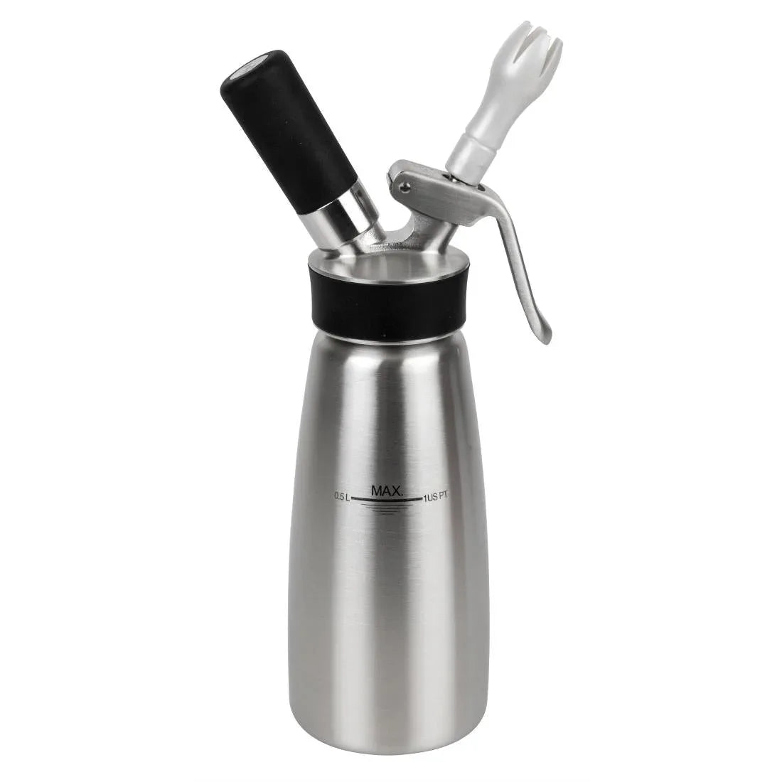 K637 ISI Whipped Cream Dispenser 500ml - JD Catering Equipment Solutions Ltd