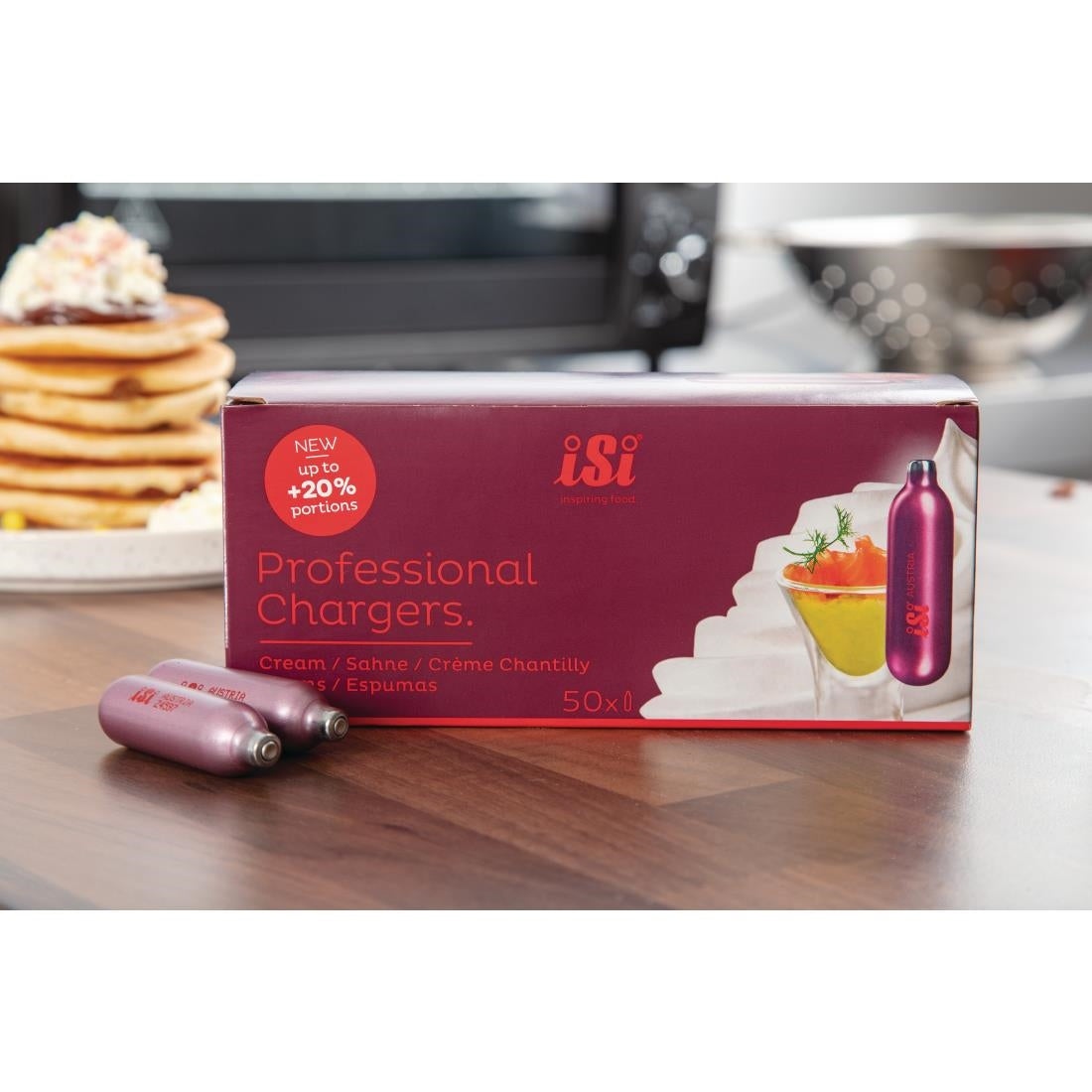 ISI Whipper Charger Bulbs (Pack of 50) JD Catering Equipment Solutions Ltd