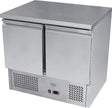 Ice-A-Cool ICE3801GR 2 Door Counter Refrigerator 300 Litres JD Catering Equipment Solutions Ltd