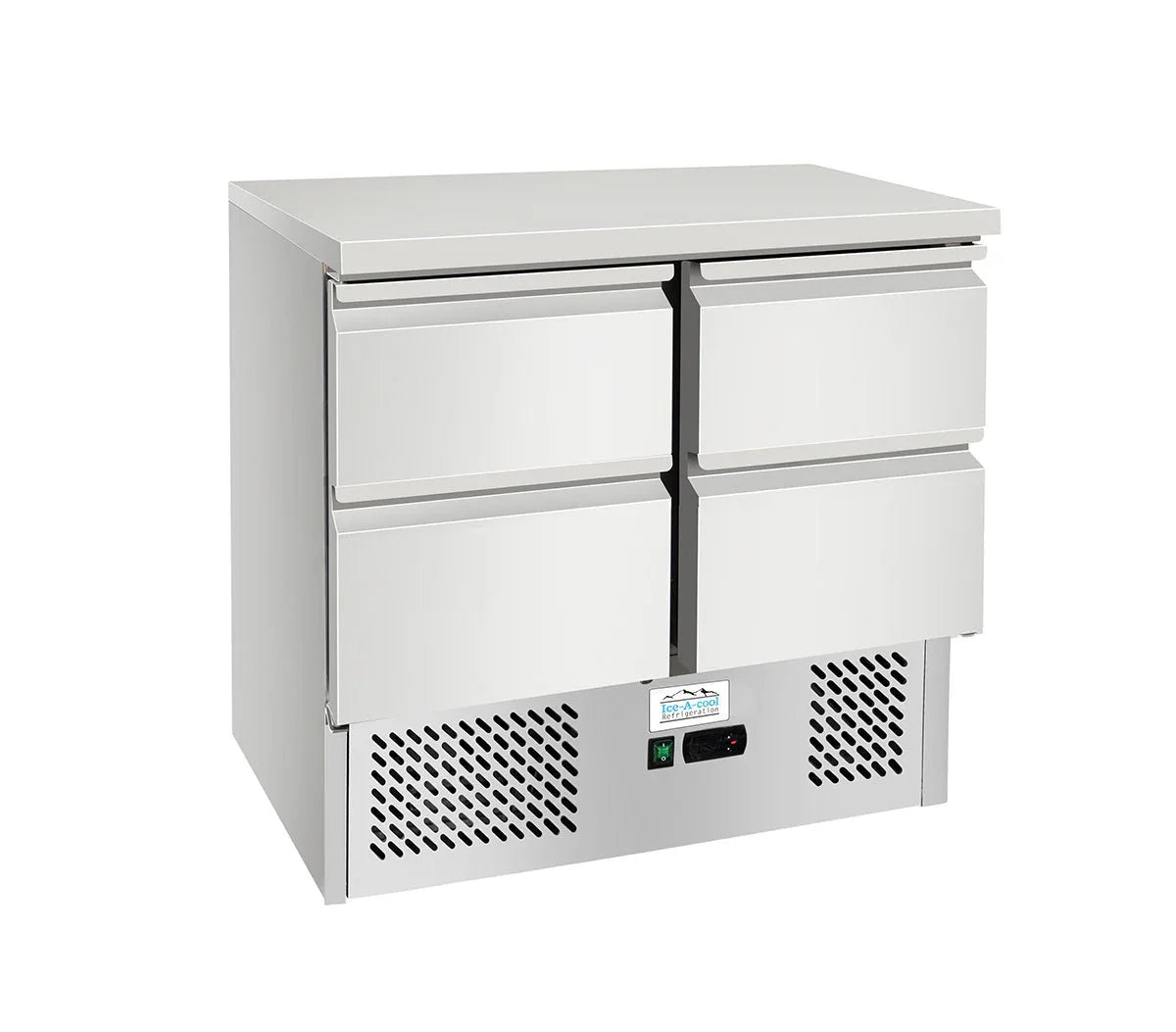 Ice-A-Cool ICE3820GR 4 Drawers Counter Refrigerator 300 Litres - JD Catering Equipment Solutions Ltd