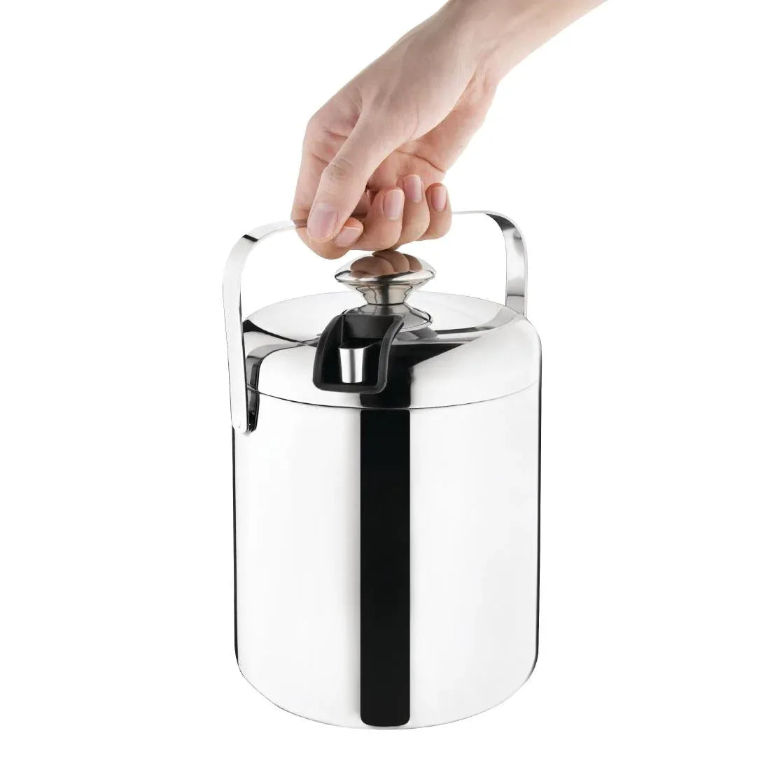 L279 Ice Bucket with Lid and Tongs 1.23Ltr - JD Catering Equipment Solutions Ltd
