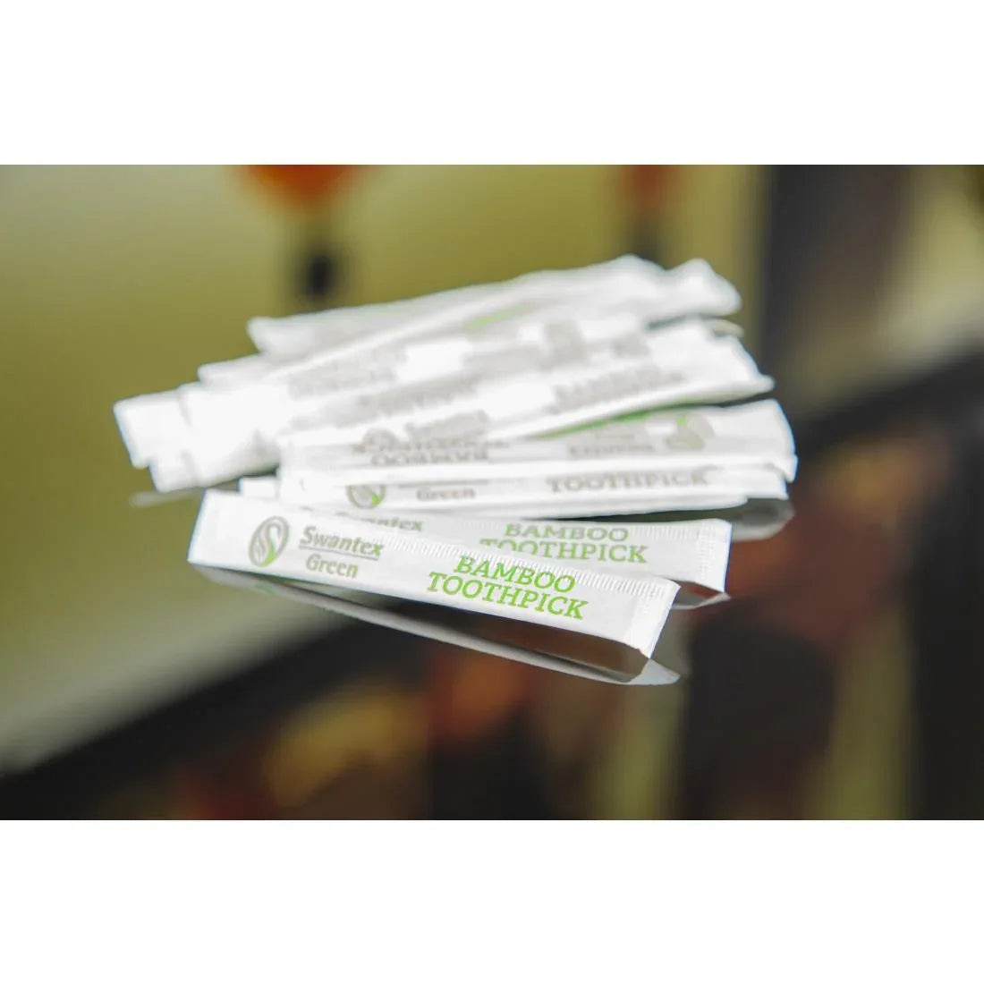 DA015 Individually Wrapped Biodegradable Bamboo Toothpicks (Pack of 1000) - JD Catering Equipment Solutions Ltd