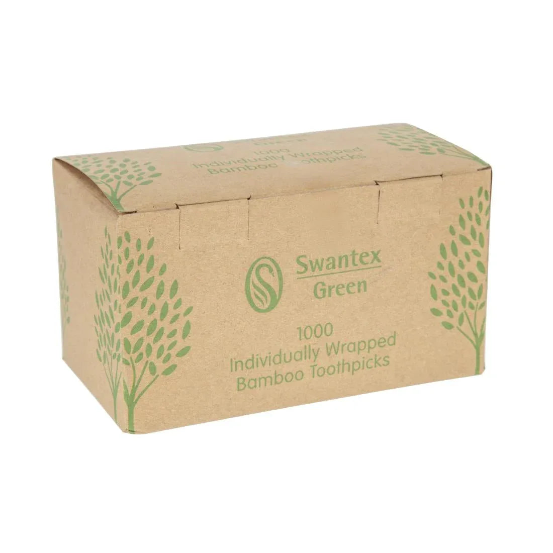 DA015 Individually Wrapped Biodegradable Bamboo Toothpicks (Pack of 1000) - JD Catering Equipment Solutions Ltd