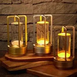 Industrial Steel Table Lamp 17.5cm / 6 3/4" Product Code: 503003S - JD Catering Equipment Solutions Ltd