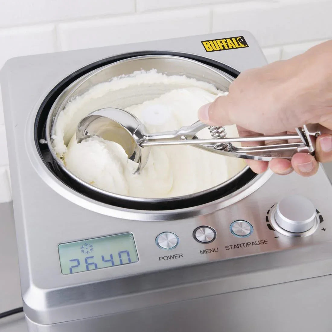 J090 Vogue Stainless Steel Portioner Size 8 - JD Catering Equipment Solutions Ltd
