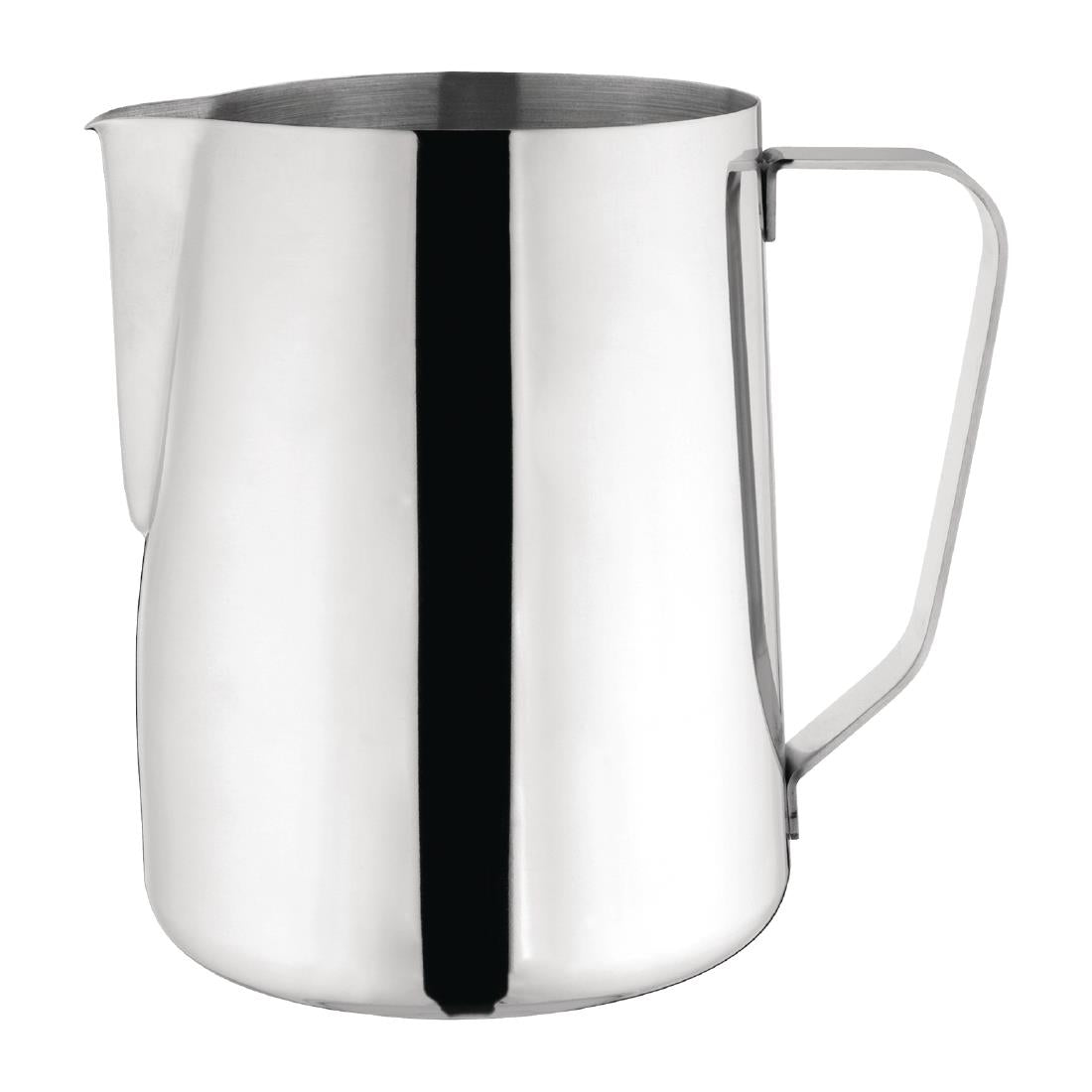 J320 Olympia Stainless Steel Milk Jug 2Ltr JD Catering Equipment Solutions Ltd