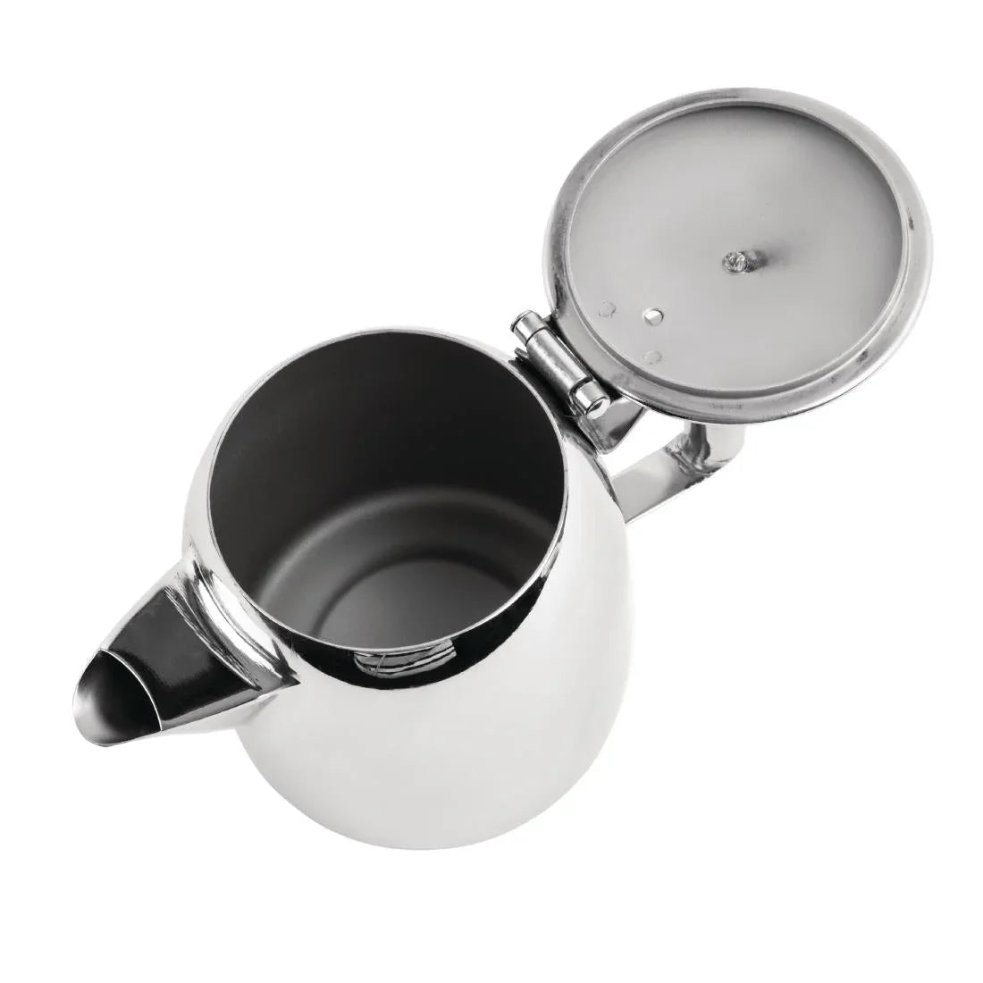 J321 Olympia Cosmos Stainless Steel Teapot 340ml - JD Catering Equipment Solutions Ltd