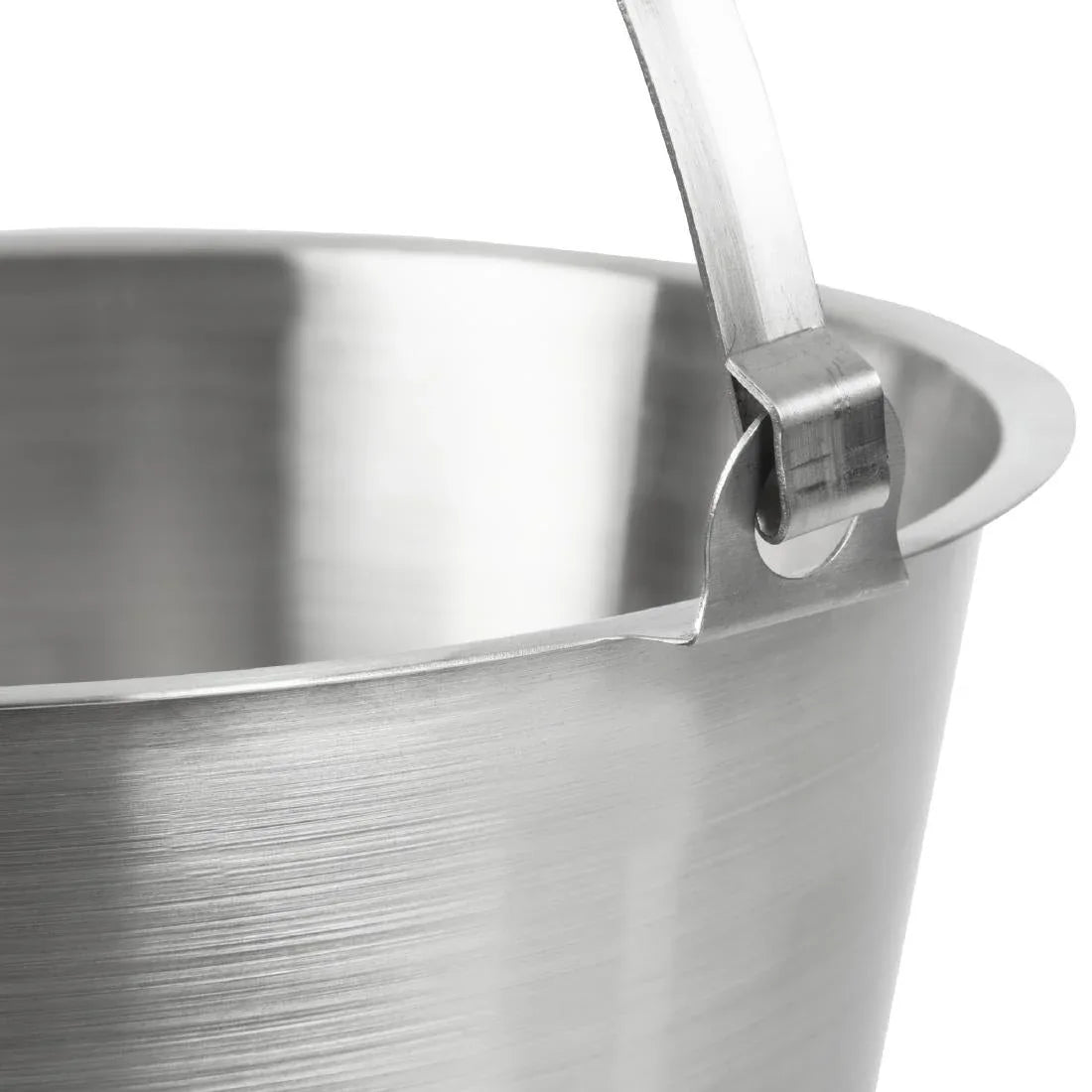 J807 Jantex Stainless Steel Bucket 12Ltr JD Catering Equipment Solutions Ltd