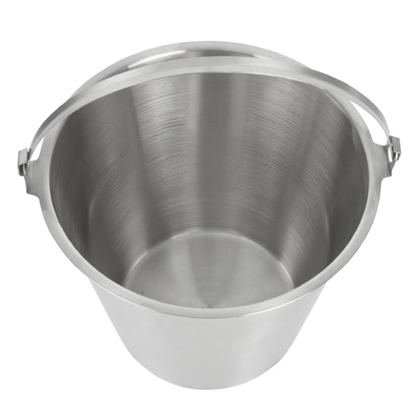 J807 Jantex Stainless Steel Bucket 12Ltr JD Catering Equipment Solutions Ltd