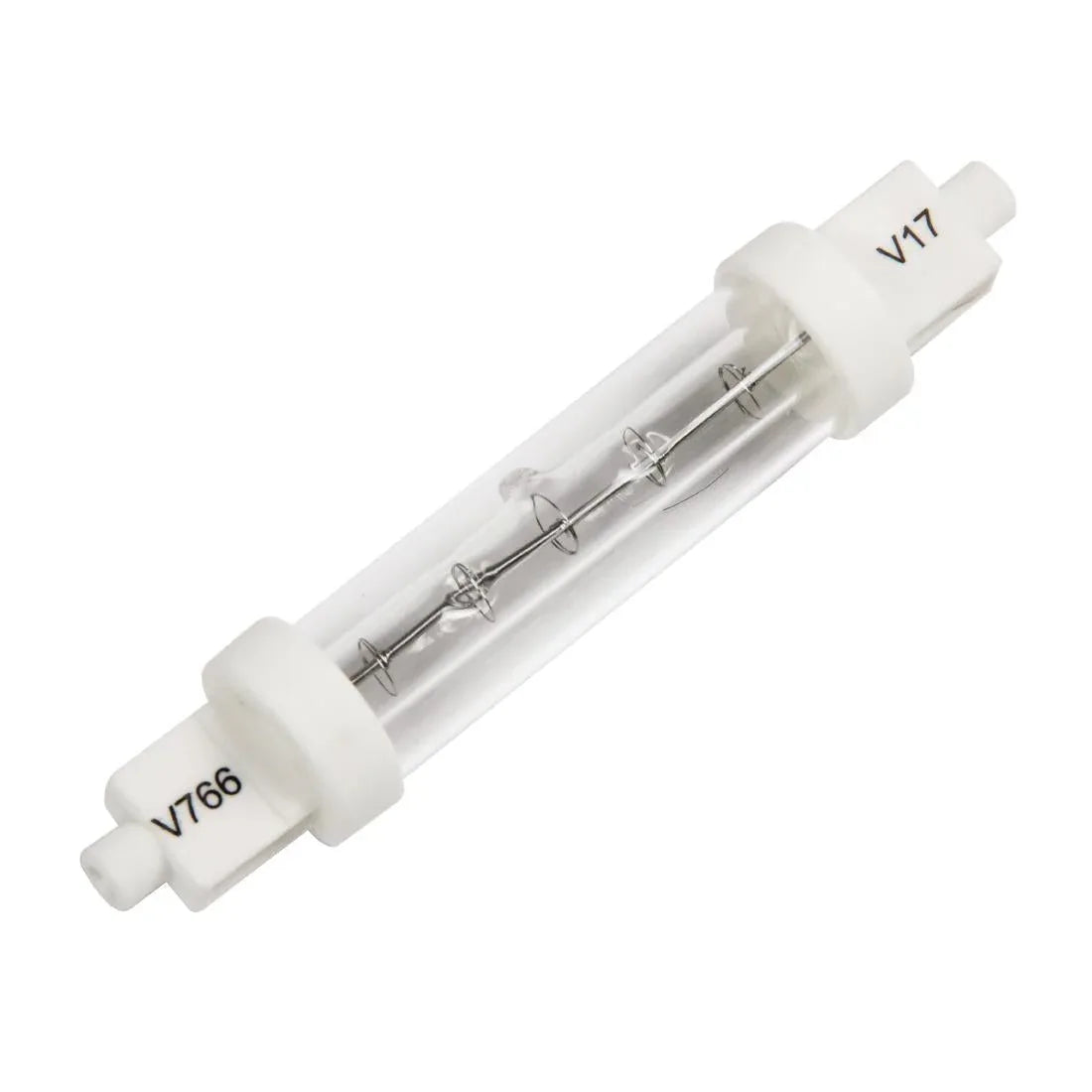 GH987 Jacketed Infrared Quartz Bulb R7 118mm 200W - JD Catering Equipment Solutions Ltd